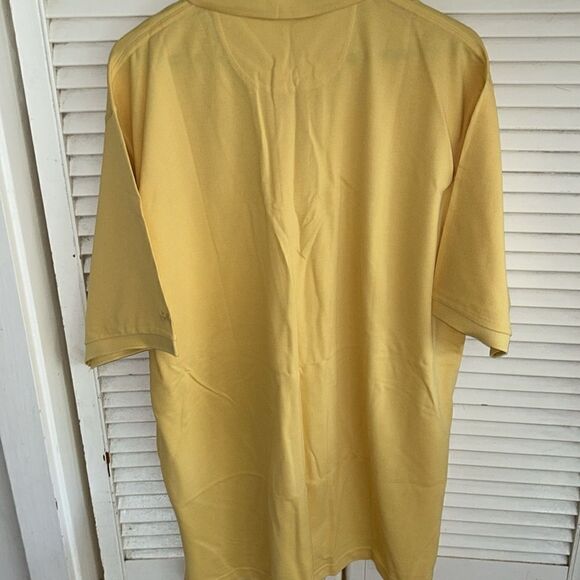 NWT Bobby Jones ⛳️ Players XL Polo New Sun 🌞 Yellow XL Green to Clubhouse 🍸 - Picture 11 of 17